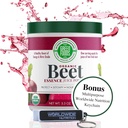 Grønne fødevarer - Økologisk Beet Essence Juice Powder- Nitric Oxide Super Food, Wholefood Antioxidant, Natural Energy, Endurance, Detox, 5.3oz (30 Servere) med Bonus Key Chain