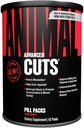 Animal Cuts Thermogen Fat Burner - Vægttab piller for kvinder og mænd for Metabolisme, Energi, Focus og Nootrop Brain Support med Ketoner Appetite Suppressant Diet Pills, 42 pakker