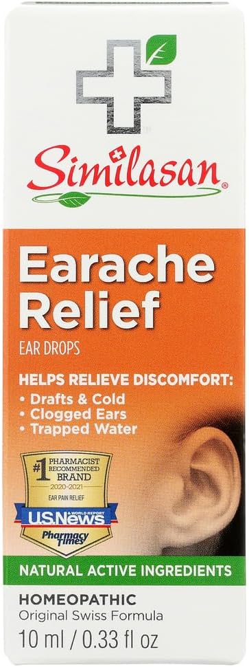 Simasan Earache Relief Drops 0.33 OZ - Køb pakker og SAVE (pakke med 4)