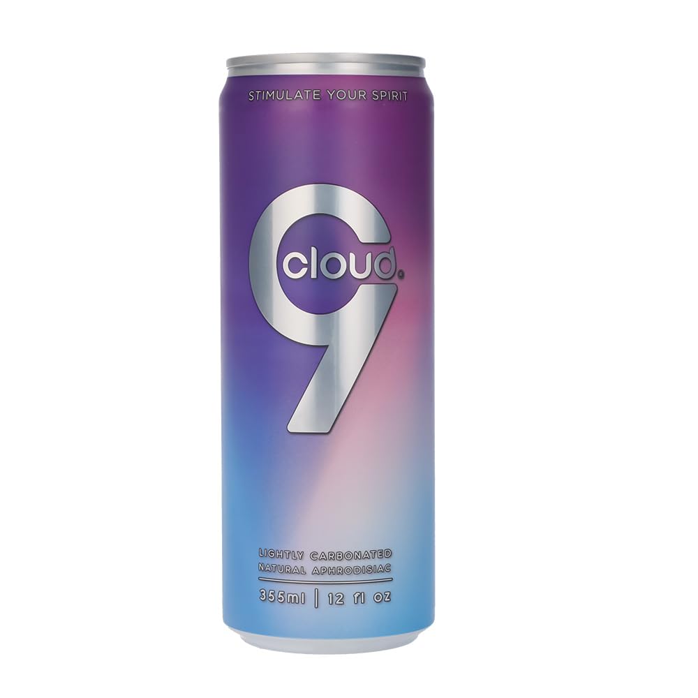 Cloud 9 Natural Afrodisiac Nutritional Supplement Sensory Enhancer, 12 fl oz Aluminium Can