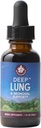 WishGarden Herbs Deep Lung & Bronchial Support - Plant-Based Respiratory Supplement with Mullein Leaf Supports Lung Detox & Cleanse for Smokers, Promotes Respiratory Strength, 1oz