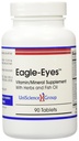 Eagle- Eyes, Optimal Vision Health med 500 mg Omega 3 Fiskeolie, Lutein, Zeaxanthin, Bilberry Fruit Extract, Vitamin A, C, E, Zink, NAC, Taurine, 90 tabletter