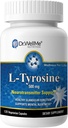 L- Tyrosine 500mg kapsler - 120 Greve - 124; Opretholde Mood, Mental Alerness & Thyroid funktion - 124; Neurotransmitter sundhed, Kosttilskud