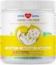 Samme og Silybin for katte - S- Adenosyl- L- methionin - 120g pulver - Lever supplement - fremmer kognitiv og leverstøtte