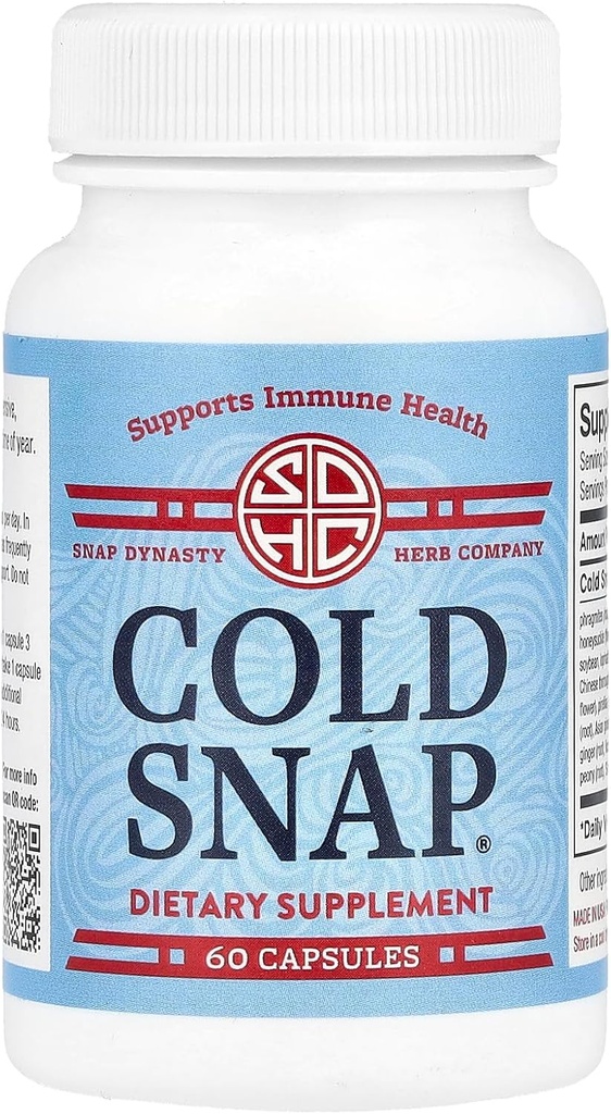 Cold Snap Herbal Supplement 60 Kapsler, 2 pakker