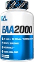 Evolution Nutrition EAA2000 - Pre & Post Workout Capsules - Muscle Building + Recovery Supplement - 2g essentielle aminosyrer + 1g BCAAs - Endurance + energistøtte - 30 Serveringer