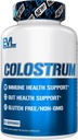 Evolution Nutrition Colostrum - immunforsvar - Gut Health Support - 1.000mg Colostrum Per Servering - Gluten Free & Non- GMO - Kosttilskud - 45 Servering - 90 Veggie kapsler