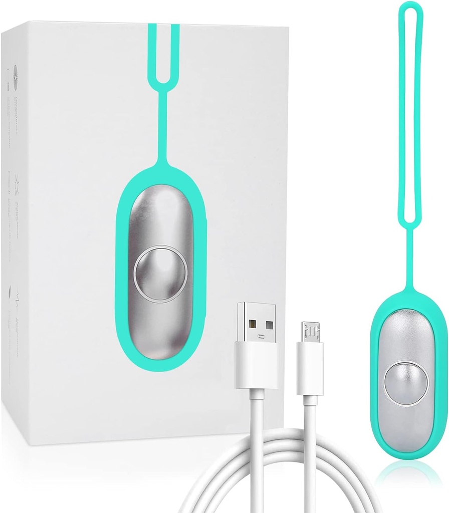 Sleep Aid Instrument, Håndholdt Insomnia Relief Device, USB Sleep Aid Machine til forbedret søvn, trykangst (Lime)