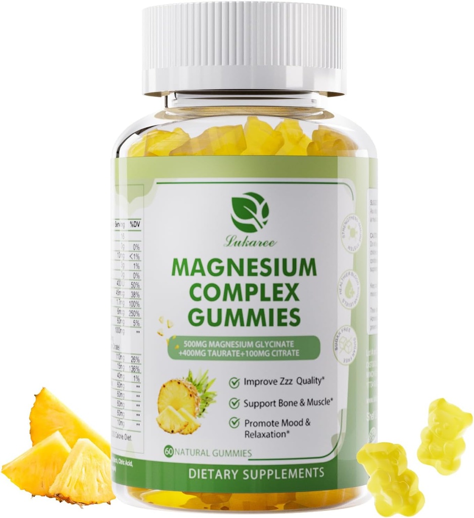 Magnesium Glycinat Glycinat Gummies
