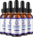 (5 Pack) SugarReverse Drop Sund Vitamin Support Supplement - Sugar Reverse Advanced Formel, Sugar Reverse 24 Hour Liquid, Sugar Reverse Energy and Extra Strength Anmeldelser, 5 Måned Supply