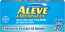 Aleve Liquid Gels 20 ea (pakning med 4)