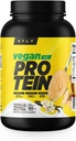 Vegansk protein af HTLT - 124; Plant baseret protein - pulver - 124; Pea & Rice - proteinpulver - blend - 124; til high- protein- shakes og bagte behandlinger, (vanille jordnøddesmør)