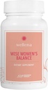 Wellena Wise Women 's Balance by Magdalena Mea124; Højt biotilgængeligt og synergistisk Herbal, Vitamin og Mineral Blend for Hormonal Balance i Perio- og Menopause Measures 124; 120 Vegetariske Kapsler 60- Day Supply