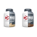 Dymatize Super Mass Gainer Protein Powder 52g Protein 1280 Kalorier 6 Pund Gourmet Vanilla & Rich Chocolate (Pack of 2)