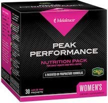 Melaleuca Peak Performance Nutrition Pack, Kvinder Formel, 30 AM & PM Pakninger
