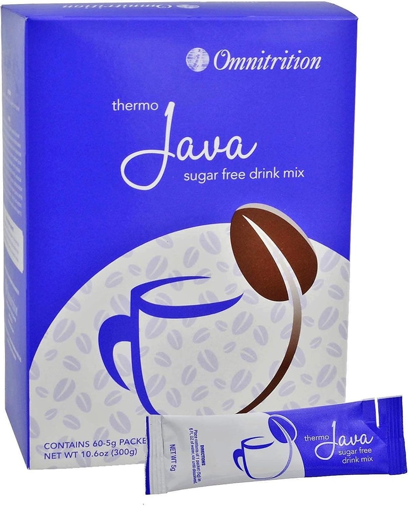 Thermo Java - Kun sukkerfri W / Appetite Suppressant Pakninger