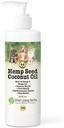 Sølv Lining urter kokos olie til hunde med Hampp Seed Oil ttesmå 124; 8oz Flaske â 124; Anti Itch & Hot Spot Behandling for hunde hud & Coat; Allergi Aid â 124; Understøtter immunsystemet, Joints, & fordøjelsesmiddel 124; Lavet i USA