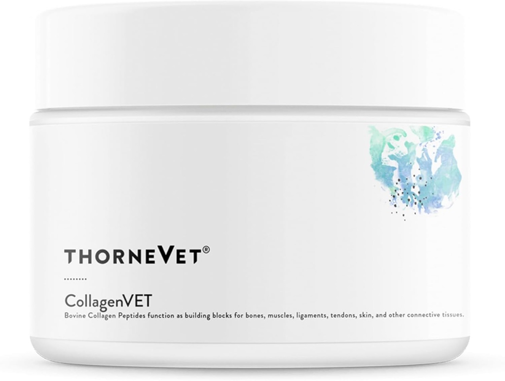 ThorneVet Collagen Supplement for Dogs & Cats – Powder to Support Healthy Joints, Muscles, Bones, and Skin - 75 Scoops