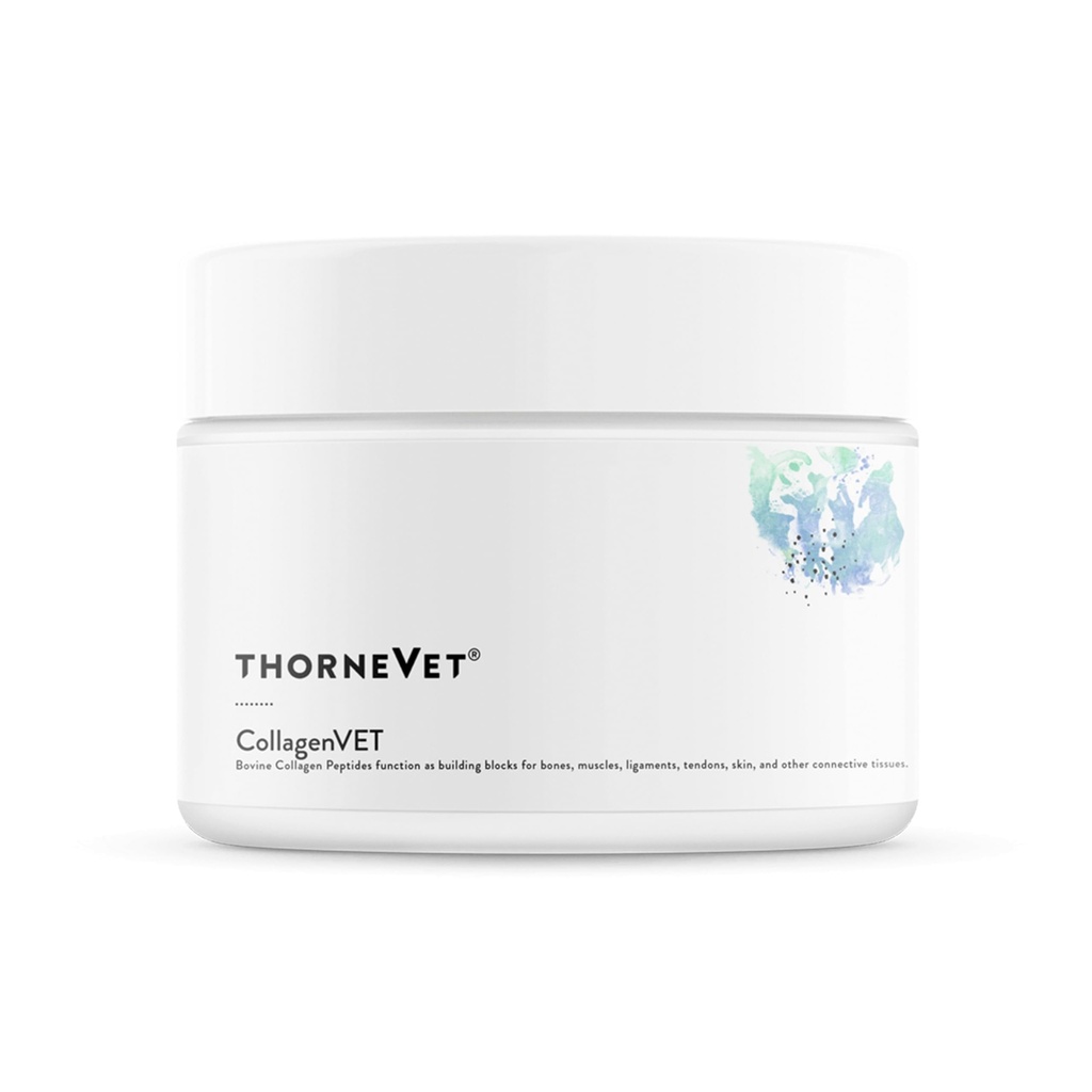 ThorneVet Collagen Supplement for Dogs & Cats – Powder to Support Healthy Joints, Muscles, Bones, and Skin - 75 Scoops