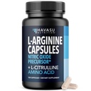 L- Arginine kapsler med L- Citrullin - Nitrooxide Supplement - L Arginin og L Citrullin Blend - 120 Greve - Vegan, Non- GMO kapsler for ydeevne, Endurance og Muscle Support - 2 Months Supply