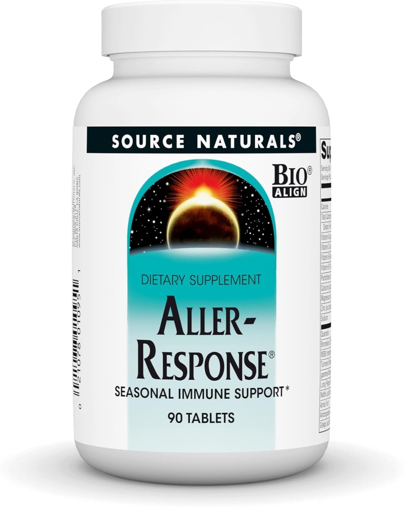 Kilde Naturals Aller- Response - Sæsonbetinget immunforsvar - 90 tabletter