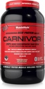 MuscleMeds CARNIVOR Beef Protein Isolate Powder, Muscle Building, Recovery, Lactose Free, Sugar Free, Fat, Free, 23g Protein, Halal Certified, Chocolate, 28 Servere