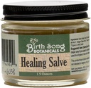 Fødsel Song Botanicals Herbal Healing Salve Førstehjælp Salve, Urte Hud Irritation Salve, 1.5oz Jar