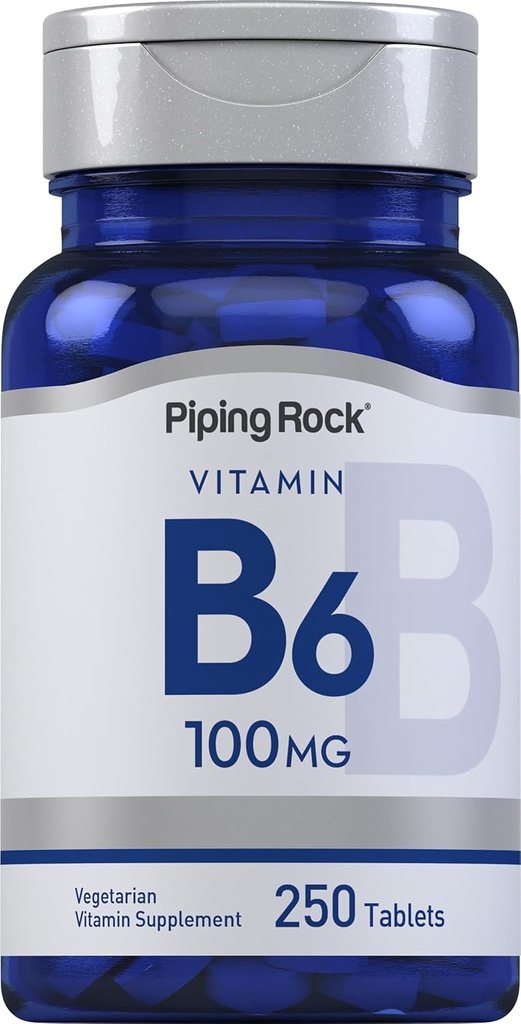 Piping Rock Vitamin B - 6 100mg Supplement