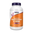 NowFoods Vegetarisk Glucosamin & MSM Fælles sundhed 240 Veg kapsler
