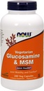 NowFoods Vegetarisk Glucosamin & MSM Fælles sundhed 240 Veg kapsler