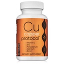 Kobber Kosttilskud til kvinder og mænd (90 kapsler) øger energi, nærende krop, Anti- Aging Formel, omfatter C-vitamin, Zink & Selen, Non- GMO, Made in USA - GMP Certified