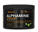 PEScience Alphamin Thermogen Pre Workout, Fat Burner Pre Workout Energy Powder med L- Carnitin, Sour Green Apple, 60 Scoops