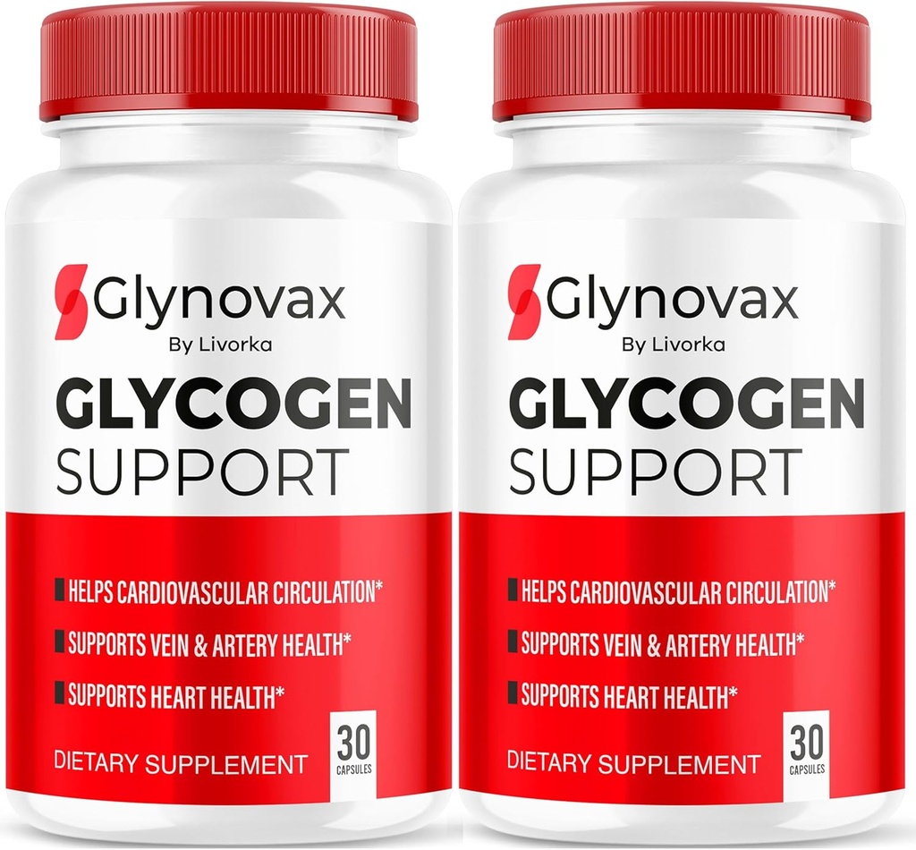 (2 Pack) Glynovax piller, Glynovax All- Natural Support Pills, Glynovax Official Advanced Formel, Glynovax for Optimal Health, Glynovax Support Pills Anmeldelser, 60 kapsler til 2 Måneder