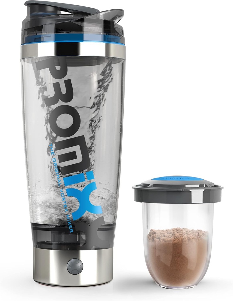Promixx Pro Shaker Flaske (iX- R Edition) Note 124; Genopladelig, kraftfuld for Glat Protein Shakes
