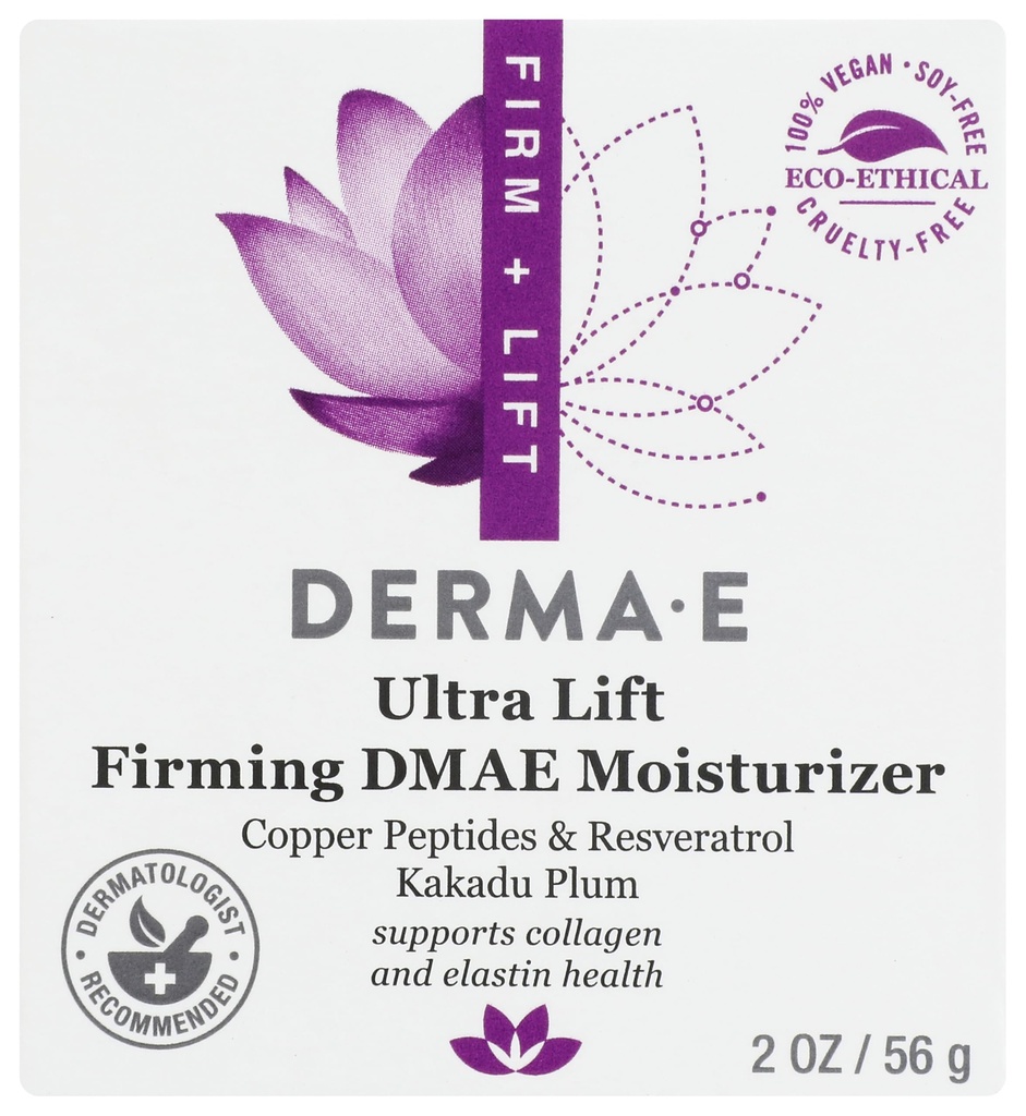 DERMA- E Firm + lift, DMAE Moisturizer Alpha Lipoic Acid & C- Ester, 2oz