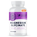 Vimergy Magnesium Glycinate - Stress Support - Chelated to Undgå Tummy Upset * - fremmer hjerte sundhed og energi * - Kosher, Vegan Gluten- Free - 180 Caps