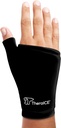 Theraice Wrist Ice Pack Wrap Thumb Brace til begge hænder til varm & kold terapi - Genanvendelig Soft Gel Glove til skader, Carpal Tunnel, Gigt, De Quervains Tenosynovitis - Fits De fleste mænd - L / XL