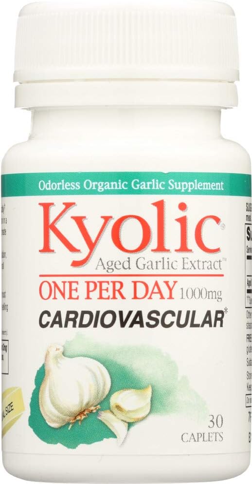 Lagret hvidløg ekstrakt, 1000 mg, 30 Caplets - Wakunaga - Kyolsk af Wakunaga - Kyolsk