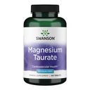 Swanson Magnesium Taurate - Mineral Supplement- Natural Magnesium & Taurine Formel (120 tabletter, 100 mg hver)
