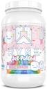 RYSE Indladet protein pulver - Jet- Puffed Fødselsdagskage - 25g Whey Protein Isolere & Koncentrat med Prebiotic Fiber & MCTs - Lavcarb, Lavsukker, Digitalt-Friendly - 27 Servering / 2 LB Tub