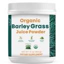 Teaveli Organic Barley Grass Juice Powder - Grown and Hartared in The Fertile Utah Soil - 16 Ounces (454 Bedste)