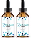 NutraRize (pakke af 2 MindQuell Drops, All- Natural Support Formel, Premium supplement til støtte fokus og koncentration, Officiel Mind Quell Gotas anmeldelse (60 Servere)