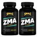 SNAC ZMA Den oprindelige inddrivelse & dvaletilskud, fremmer muskel inddrivelse, immunforsvar & genoprettende søvn med zink, Magnesium & vitamin B6, 180 Veggie kapsler (2 pakke med 90 Tæl)