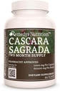 Remedys ernæring Cascara Sagrada 1. 000 mg, 60 Vegankapsler Urtetøj Kosttilskud 1. 4; To måneder Tilgang