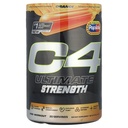 Cellucor C4 Ultimate Strength Pre Workout Powder - Tri- Stim Experience 300mg Coffein + TeaCrine + Dynamin - Creatin & Beta- Alanine - Energy Supplement for mænd og kvinder - Orange Ispinde, 20 Servering