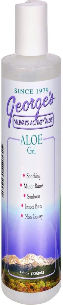 Georges Aloe Vera Gel, 8 Ounce