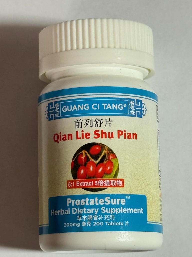 Guang Ci Tang - Qian Lie Shu Pian - ProstateSure - 200 Tabletter