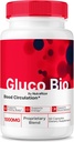 GlucoBio kapsler, Officiel Gluco Bio Support Supplement, Alle naturlige formel til at støtte den samlede sundhed og velvære, Premium Vitamin piller, GlucoBio anmeldelser (60 kapsler)