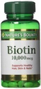 Naturens Bounty Biotin 10.000 mcg, Rapid Release Softels 120 Hver