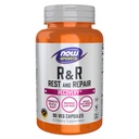 Now Foods Sport Nutrition, R & R Hvile og reparation, Inddrivelse *, fremmer rolig søvn *, Preserves Lean Mass, reducerer post- workout ømhed *, Vegan, NGMO, 90 Veg kapsler